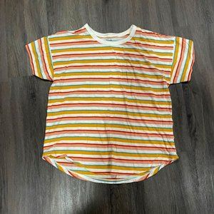 MADEWELL SHERBERT STRIPED TSHIRT - GREAT CONDITION